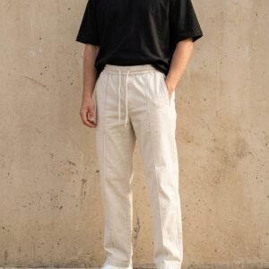 Off-White Oxford Linen Trouser